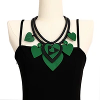 new designer handmade women necklaces hip hop rock style chokers necklaces silicone pendant necklaces unique clothes accessories