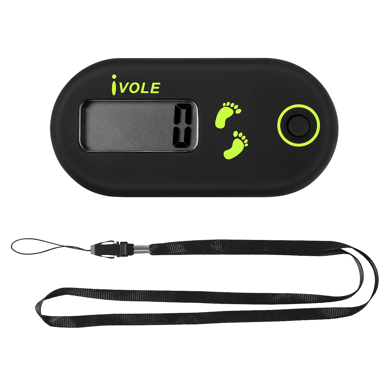 

Mini Step Counter Running Walking Pedometer 3D Digital Pedometer Mini Portable Exercise Step Counter