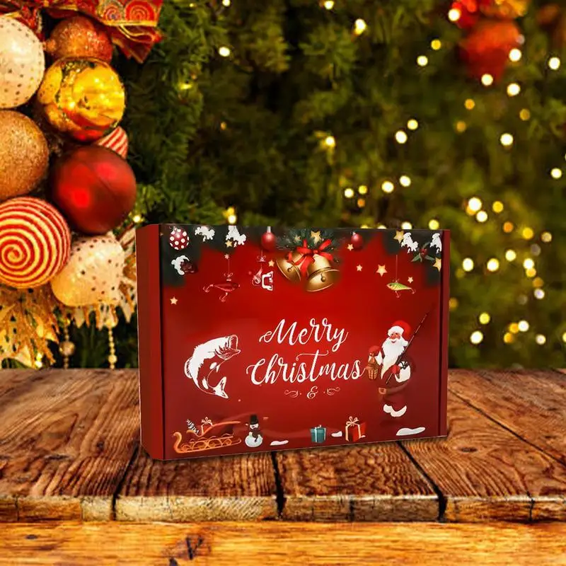 Рыболовная приманка на 2024 год Адвент-календарь Рождественская рыбалка