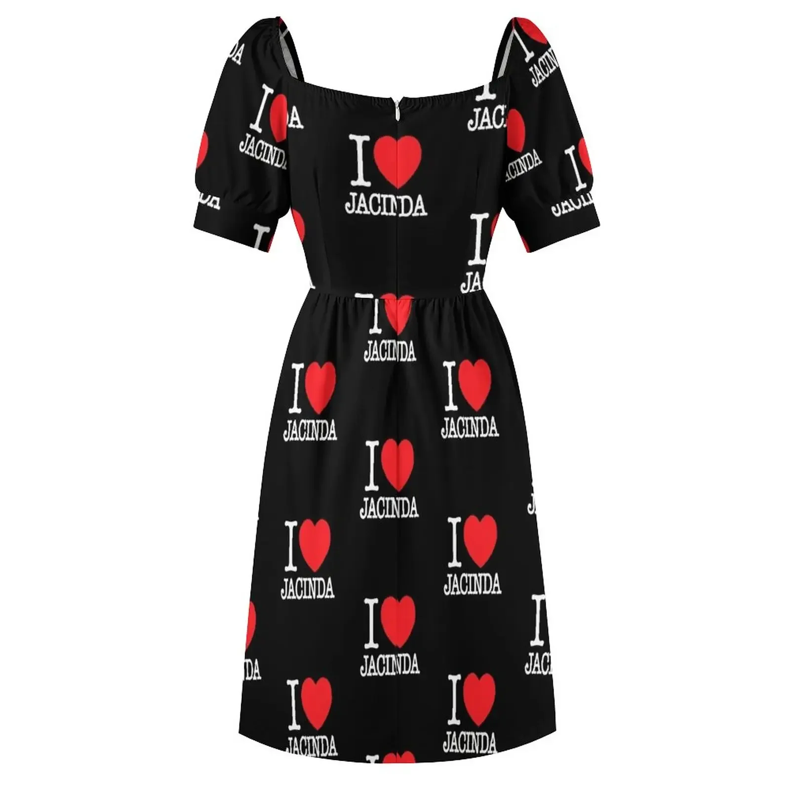 Платье &quotЯ сердце Джацинда Ардрид&quot черный белый красный