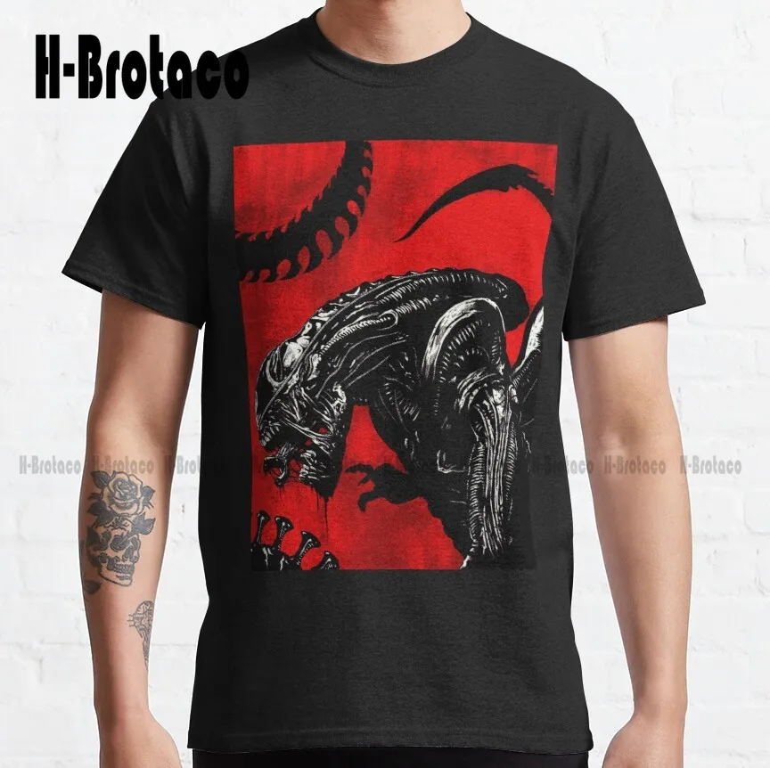 

Slobbering Space Slasher Classic T-Shirt Custom Gift Funny Art Streetwear Cartoon Tee Creative Funny Tee Xs-5Xl Unisex Retro