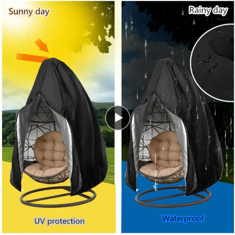 

Durable Rattan Swing Cover Rope Drawing Design Dust Cove Wind Protection Sun Protection Dust Cap Dust Cover Hanging Chair Cover