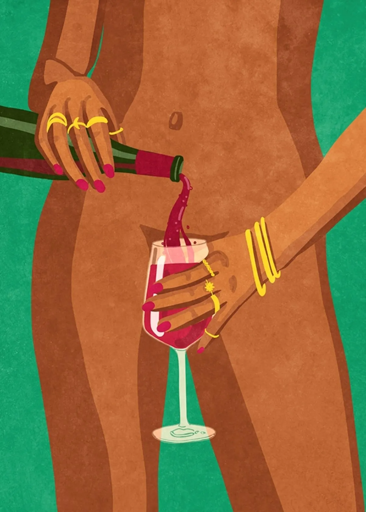 

Абстрактная печать на холсте "Сексуальная девушка"