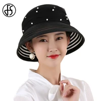 fs french sombreros summer fisherman hats for women wide brim beach sunshade hats vintage elegant sun protection chapeau femme