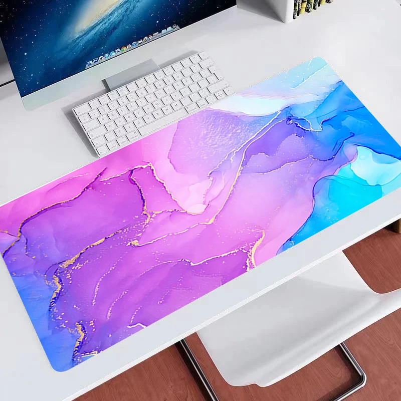 

Коврик для мыши, антискользящий, под розовый мрамор, размер Xxl