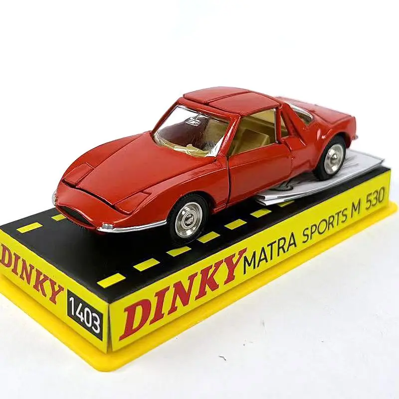 Фото Игрушки DINKY 1:43, MATA SPORTS M 530, легкосплавный автомобиль, литье под давлением и игрушечный транспорт, модель автомобиля, миниатюрная масштабная модель автомобиля для детей №1