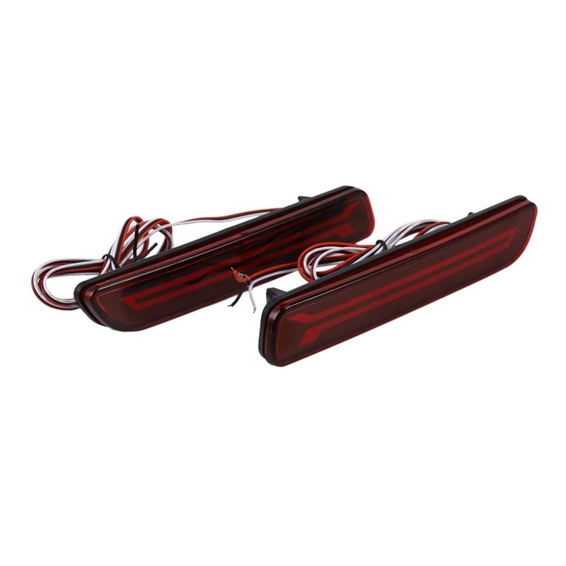 6X автомобильный фонарь заднего тормоза задний бампер отражатель задняя