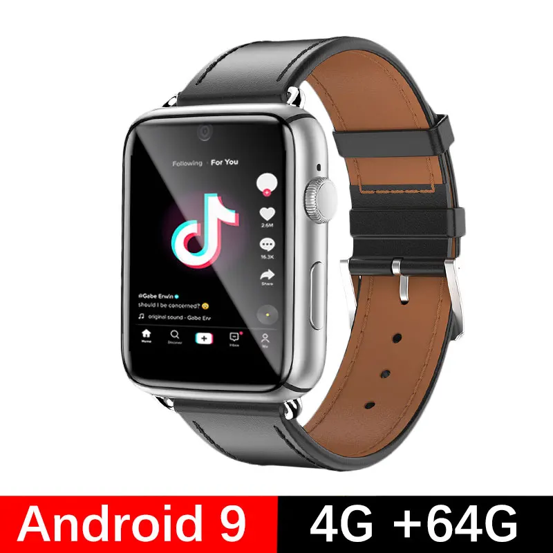 

Смарт-часы DM20, 4G, LTE, Android 9,1, 64 ГБ, MTK6739, 4 ядра, серебристые, 1,88 дюйма, IPS, Wi-Fi, GPS, IP67