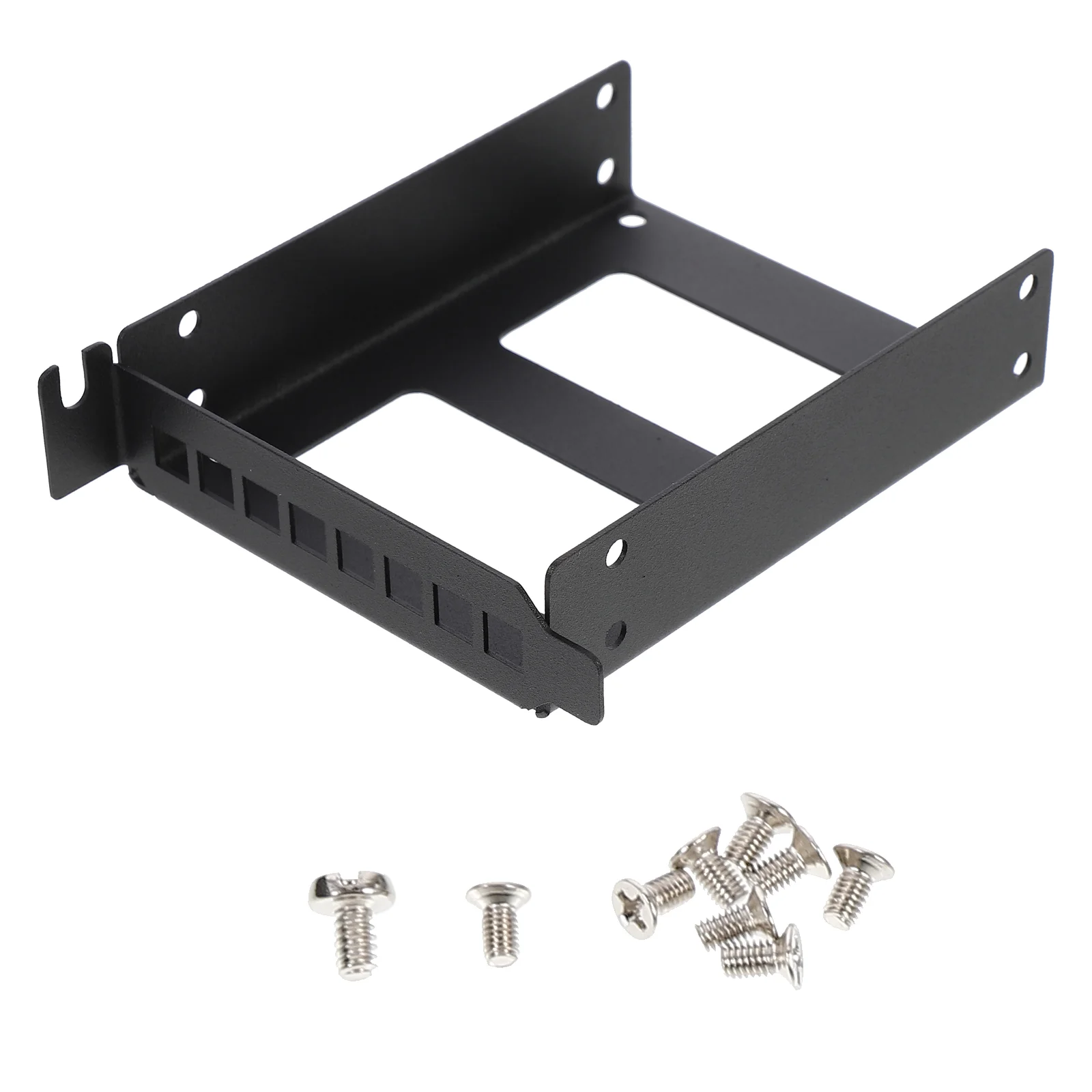 

1 PC PCI Slot Expansion Rear Bracket Hard Disk Adapter Hard Drive Caddy Tray SSD HDD 2.5 inch Disk Bay