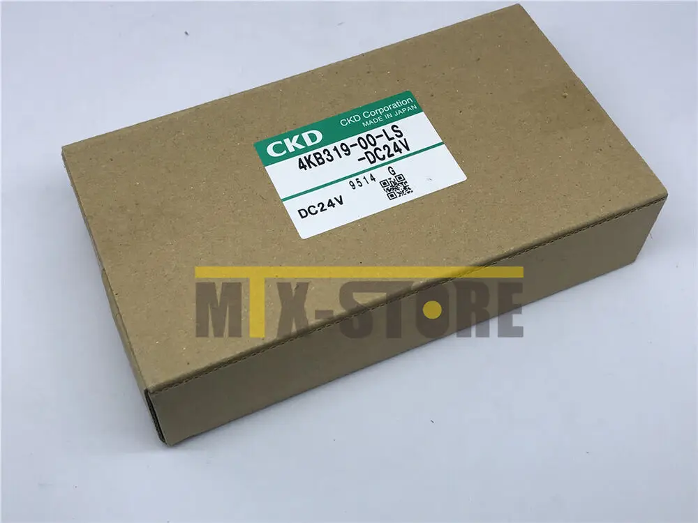 

1 шт. Новый Соленоидный клапан CKD 4KB319-00-LS-DC24V