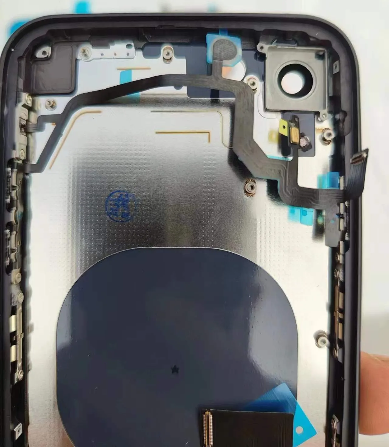 DIY для iPhone XR To 13 14 корпус XR Like 13 14 сборка задняя крышка  аккумулятор средняя Рамка замена шасси Wi-Fi линия | AliExpress