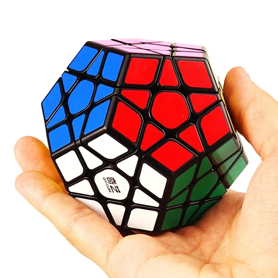 Qiyi Qiheng Megaminx 3x3x3 Профессиональный Волшебный Куб Антистрессовая Скоростная