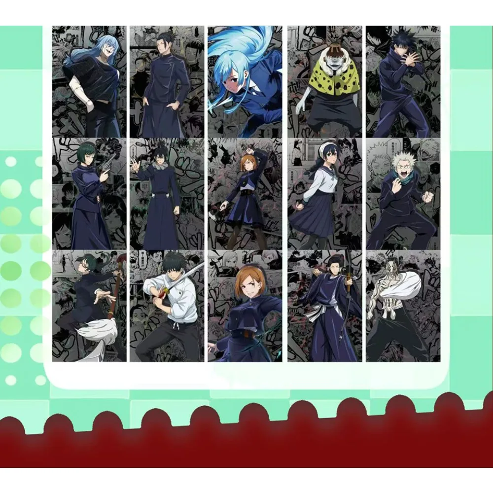 Коллекционные карточки по аниме Jujutsu Kaisen: классические, популярные, высококачественные, с изысканным дизайном, подарочные наборы с персонажами (art.: 3920da9deb356) - 3920da9deb356