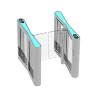 affordable price stainless gate swing turnstile automatic fast speed gate turnstile rfid pedestrian speed gate manufacturer