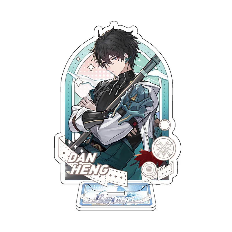 Anime Honkai: Star Rail Silver Wolf Kafka Cosplay Acrylic Game Figure Blade Tingyun Stand Sign Toy Desk Decor Prop Fans Gift