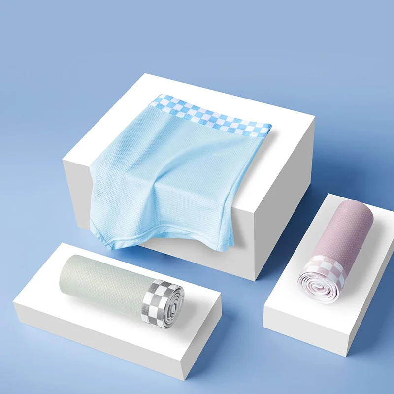 Boxers Men Panties Underwear Men's Sexy Ice Silk Mesh Male BoxerShorts Breathable Large Size Male Boxer Underpants L-6XL