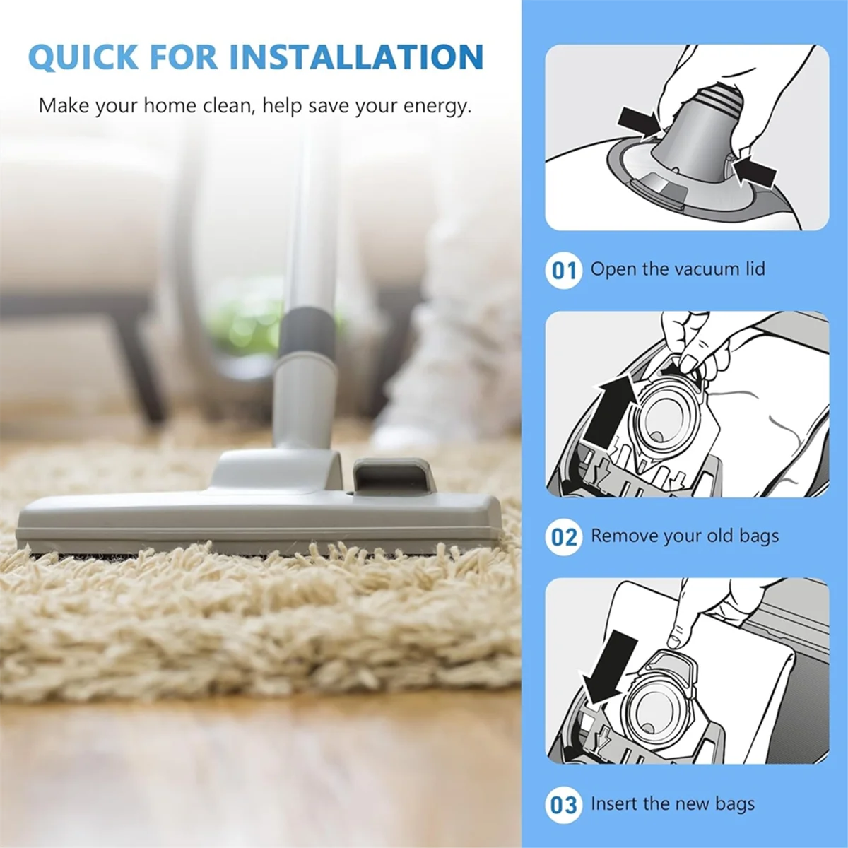 Сменный мешок для пыли Miele GN/FJM Series S83310 8390 S2121 S2110 S421I S456I пылесос мусора 16 шт.