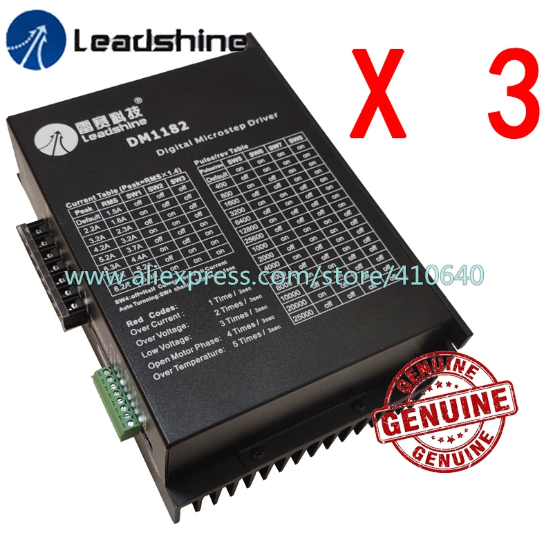

100% настоящий Leadshine DM1182 шаговый двигатель