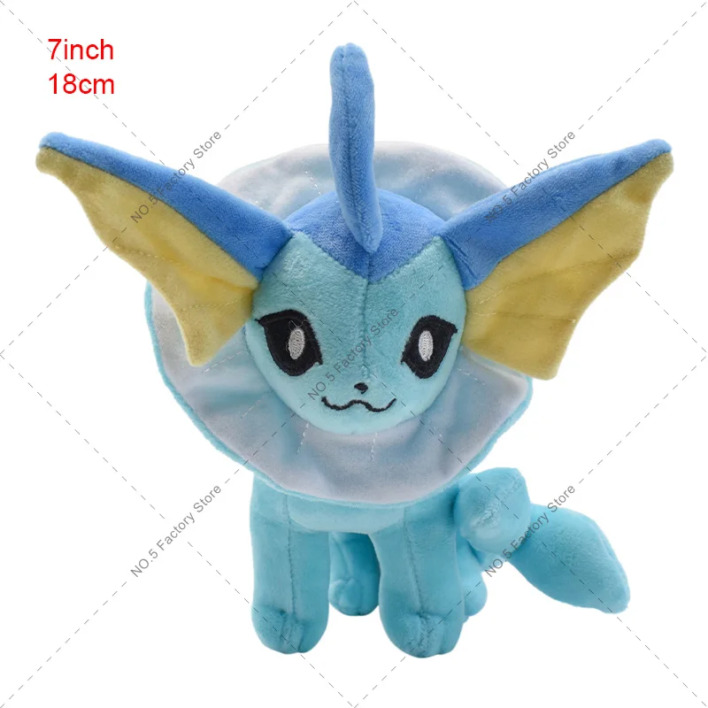 Pokemon Umbreon Vaporeon Sylveon Flareon Jolteon Eevee Plush Toys All Star Collection Stuffed Toy Doll Children Kids Toys Gifts images - 6