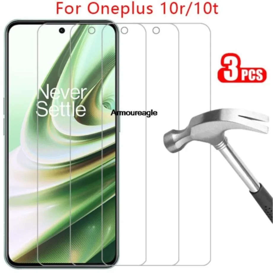 3 шт. защитное закаленное стекло для oneplus 10t 10r 80w 150w защитная пленка экрана one plus 10 r t