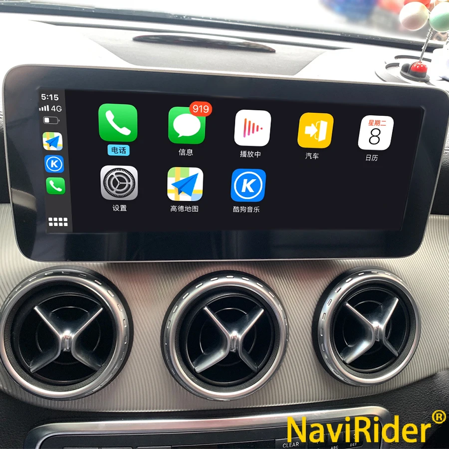 

Автомагнитола с Android-экраном, мультимедийный видеоплеер с GPS для Mercedes Benz A W176 CLA C117 X117 GLA X156 2013-2018, головное устройство CarPlay