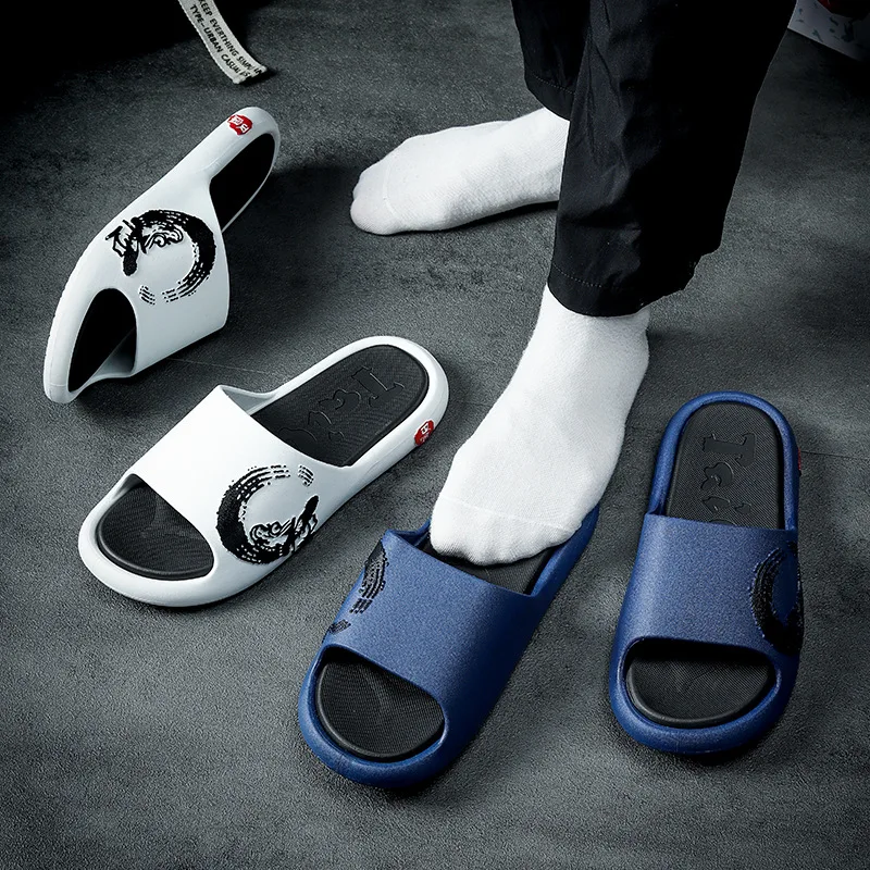 Men Women Slider Fashion Casual Men Slippers Non-slip Soft Sole Slides Designer Shoes Indoor Couple Bathroom Sliders