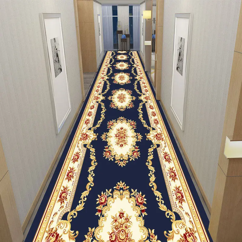 

Цветочный коридор в скандинавском стиле, коридор, коридор, длинный геометрический ковер для гостиной, кухонный коврик, входной дверной коврик 80x200 см