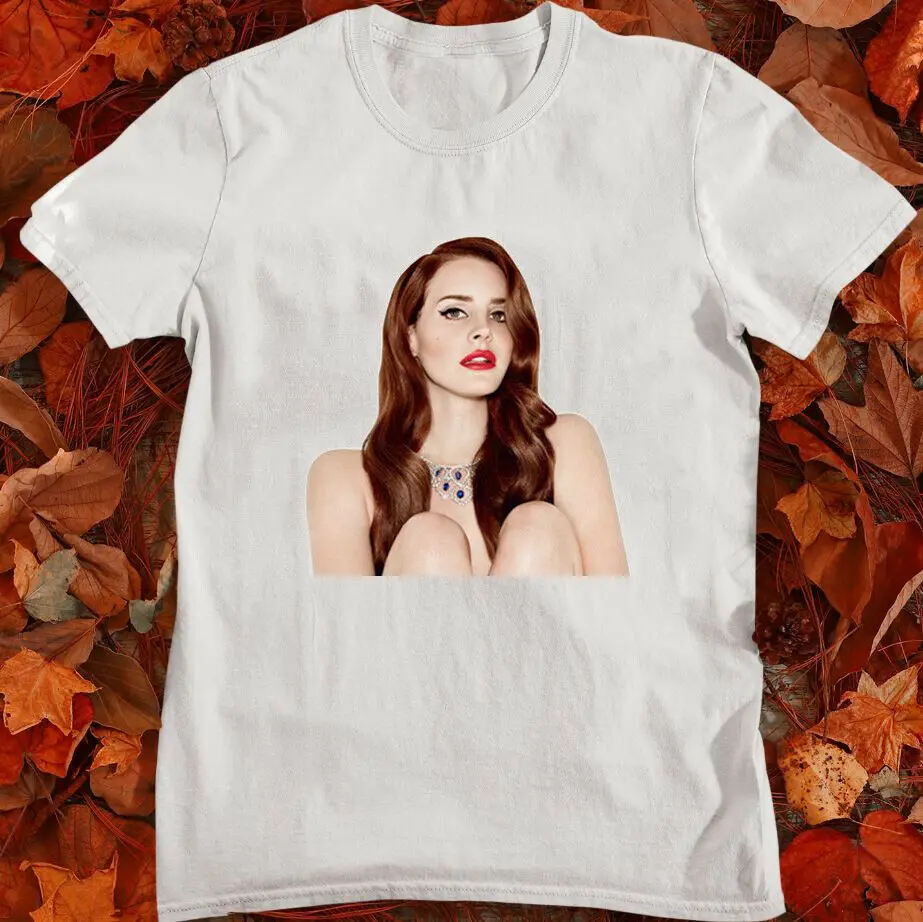 

Lana-Del-Rey singer T shirt 90s retro style New Design Short sleeve