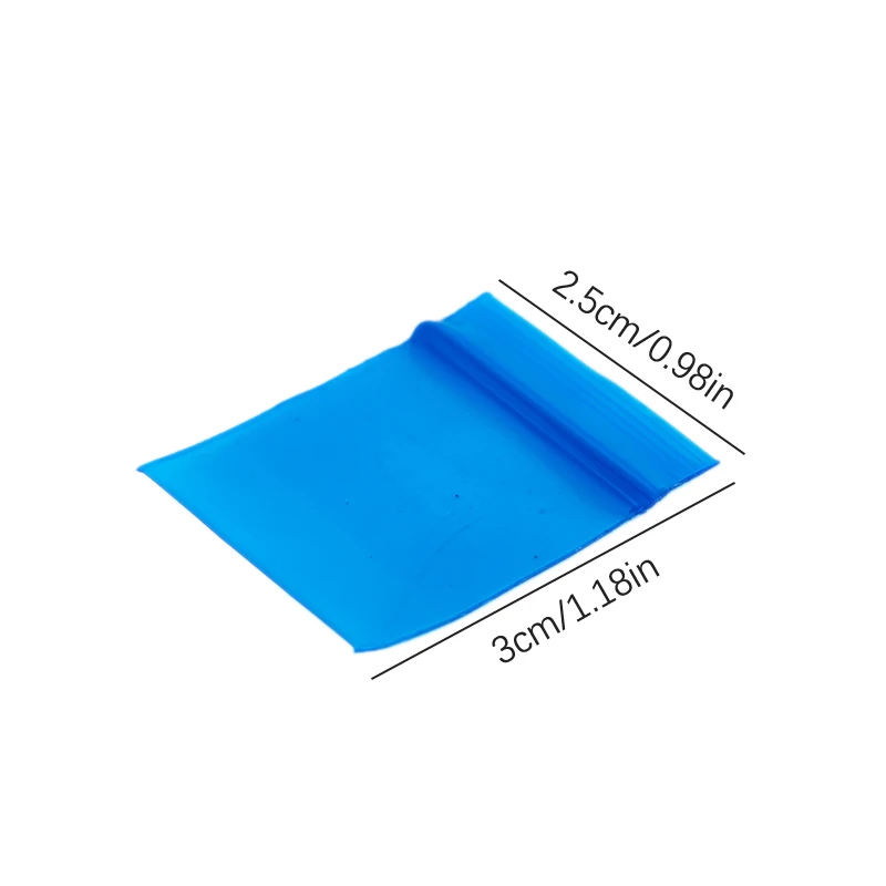 100 шт. пластиковые пакеты на молнии для упаковки таблеток