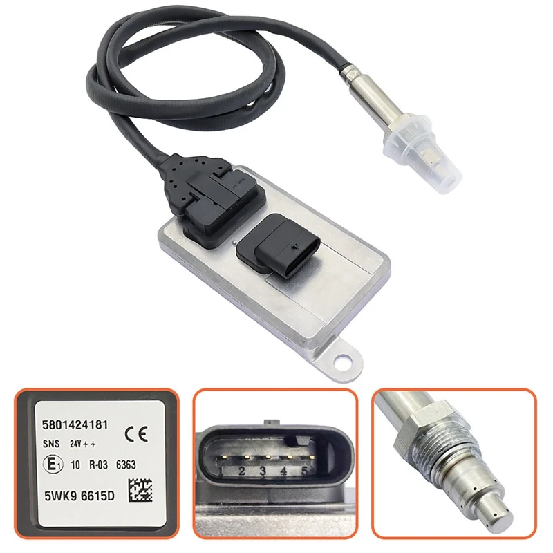 Новый датчик Nox 24 В Азотно-кислородный 5WK96615D для грузовика IVECO 5801424181 |