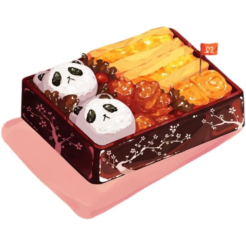 

-Набор для вышивки крестиком panda Bento 56-47, комплект для поздравления, вышивки, новый стиль, Joy Sunday, вышивка