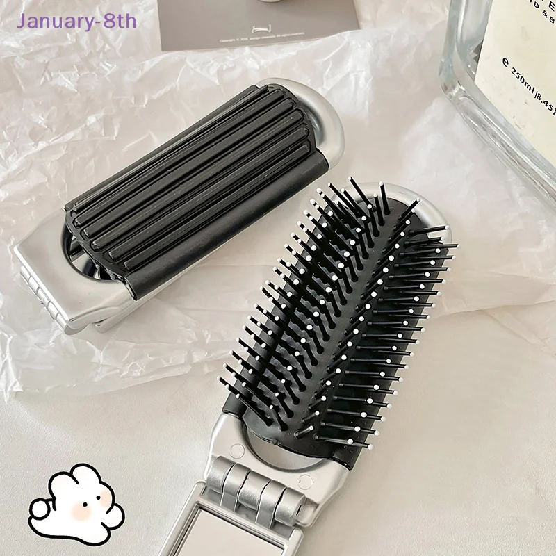 Складная Массажная расческа Mini Hairbrus Антистатическая портативная дорожная Щетка