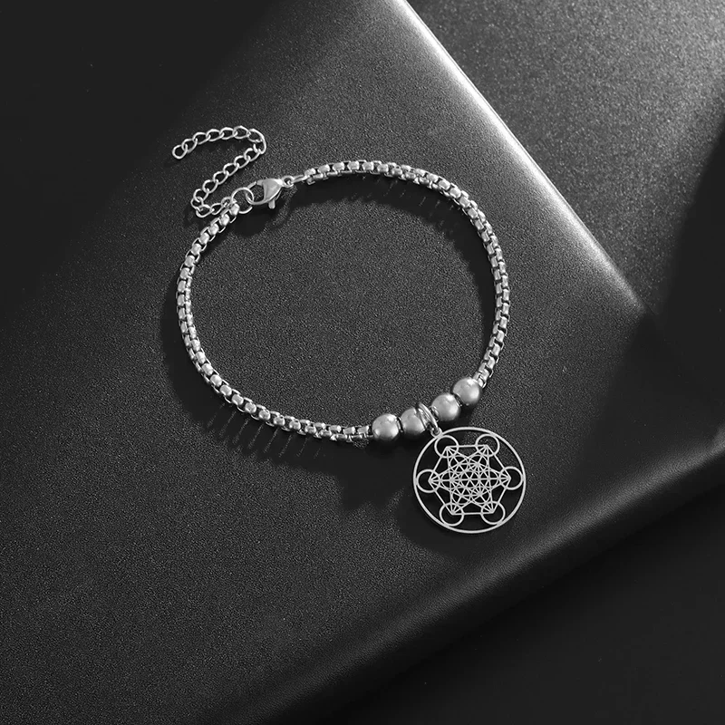 Простой дизайн кольцо-подвеска из нержавеющей стали с уплотнением ангела