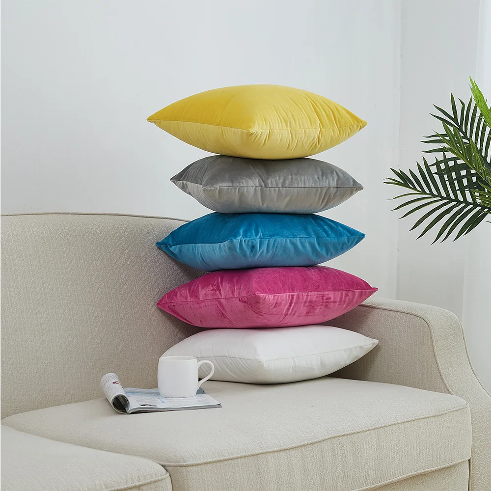 

Sofa Decoration Home Pillow Cover Colorful Throw Pillow Covers 45x45 Landscape Living Room Decoration Oil Painting Gift E1251