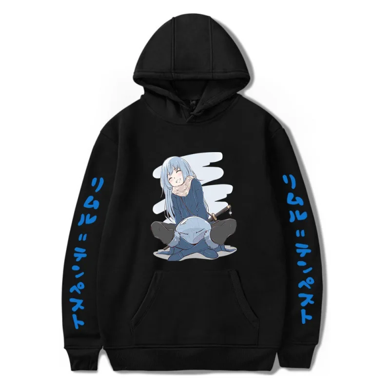 

Hoodies Anime Tensei Shitara Slime Datta Ken Print Rimuru Tvempest Sweatshirts Men Women Fashion Sweatshirt Oversized Hoodie