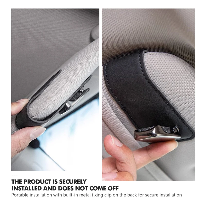 Для Honda автомобильный солнцезащитный козырек кожаный минималистичный зажим для