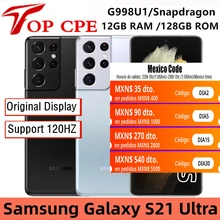 Samsung Galaxy S21 Ultra 5G G998U1 Original Unlocked 12GB Ram128GB/256GB  6.8 Octa Core 108MP&40MP Snapdragon 888 Cell phone - AliExpress