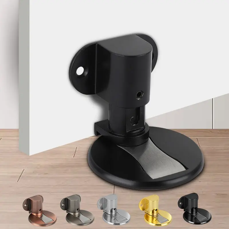 

Punch-free Invisible Door Stop Strong Magnetic Household Bedroom Door Touch Door Door Stop Bathroom Floor Stop Anti-collision