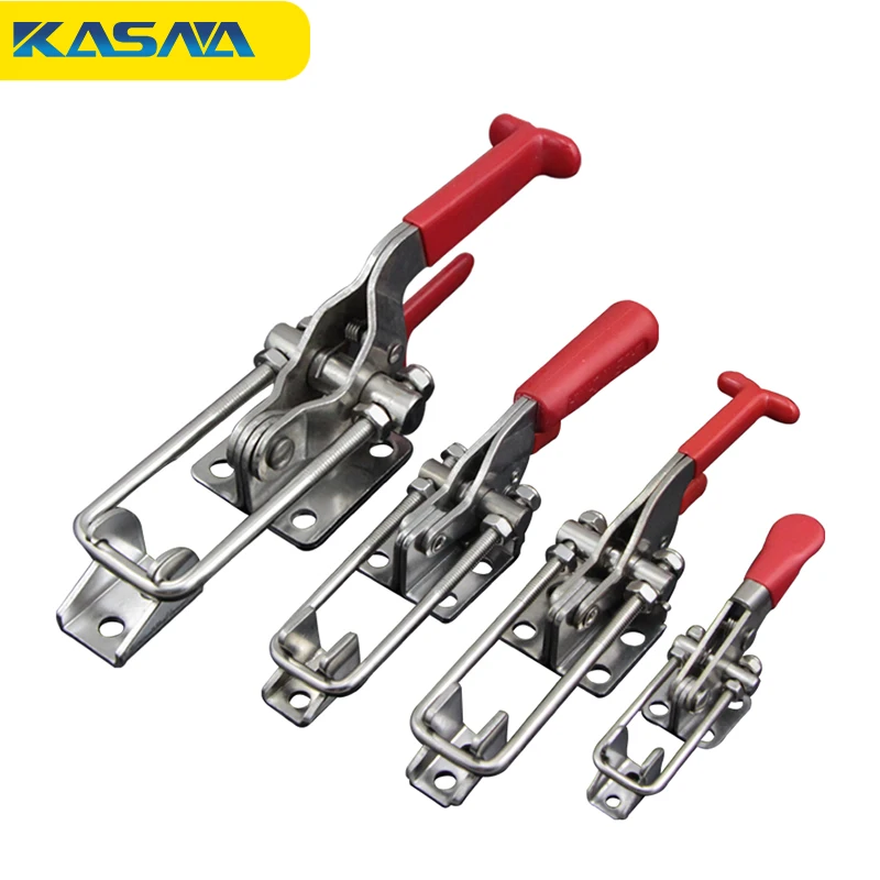 

Stainless Steel Hand Tool Outdoor Marine Grade Adjustable Hasp Fastener, Toggle Latch, Catch Hasps Trailer