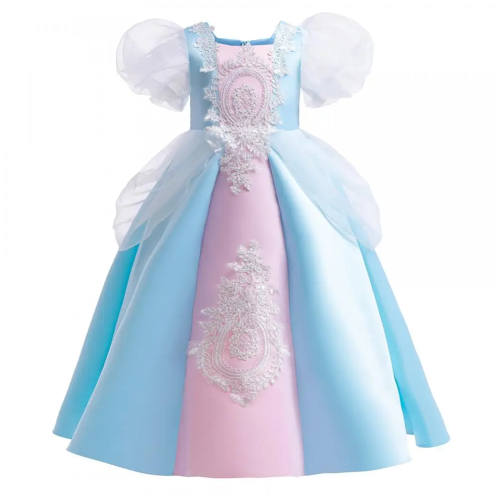 

Роскошное платье принцессы для маленьких девочек, детская одежда на день рождения для девочек, Вечернее бальное платье на свадьбу вечерние ...
