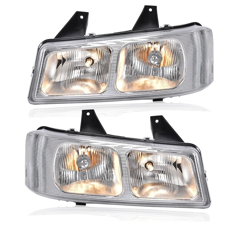 

Фара с прозрачными линзами для Chevy Express GMC Savana Van 2003-2019, передний галогенный указатель поворота автомобиля, стоп-сигнал, противотуманная фара