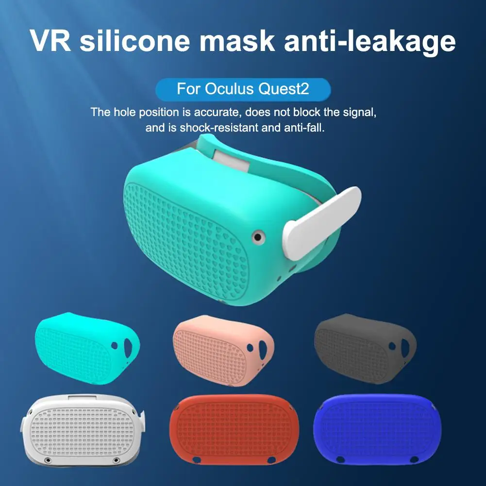 

Vr Host Protective Case Anti-drop Shock-proof Dust-proof Helmet Cover Compatible For Oculus Quest2 Vr