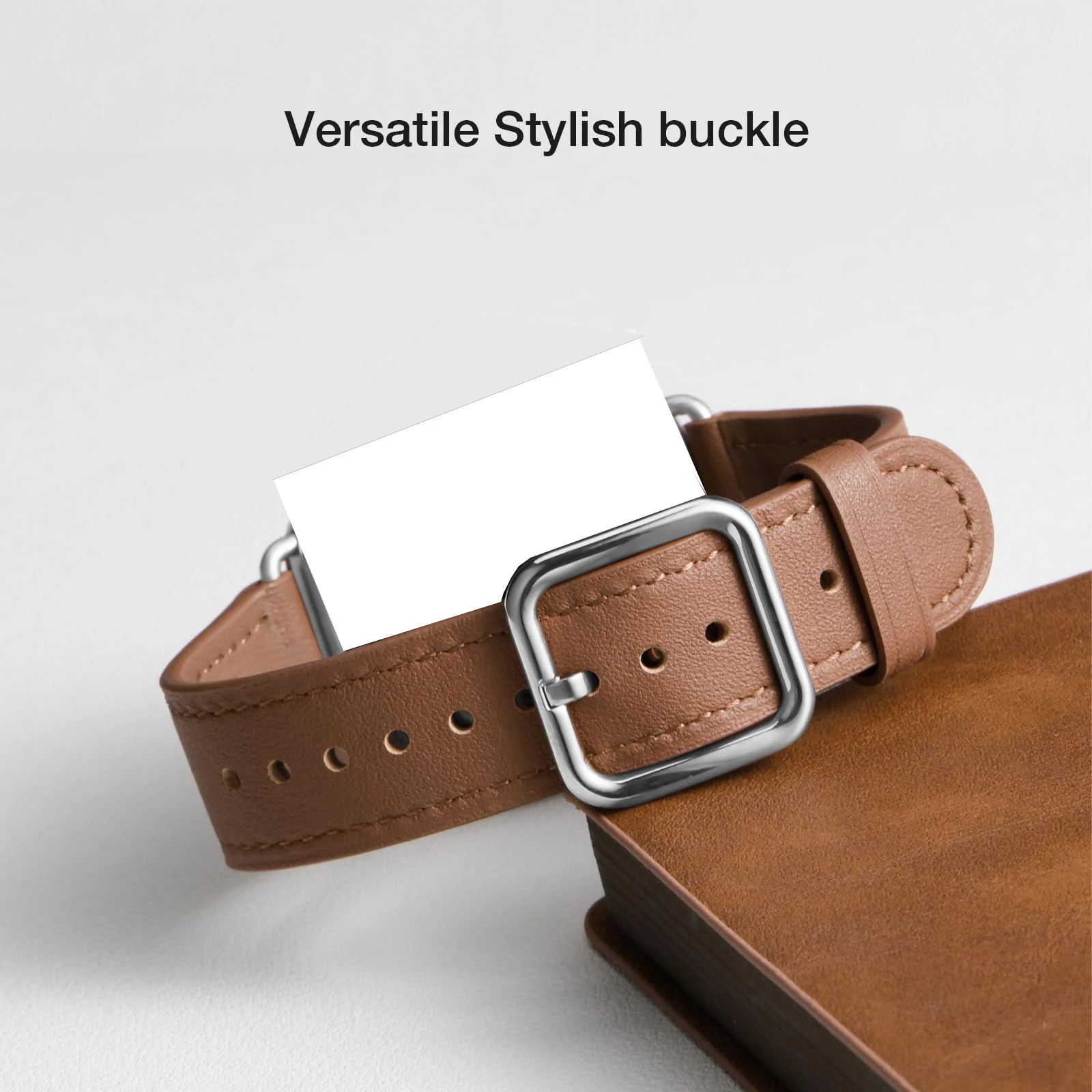 Ремешок сменный кожаный для Apple Watch Series 9 8 7 6 5 4 3 2 1 Ultra SE