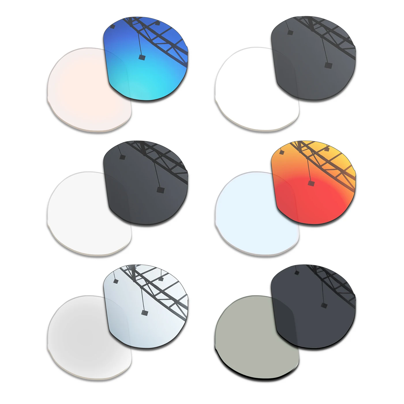 Фото Поляризованные сменные линзы для солнцезащитных очков Oakley OO9279 HSTN Metal OO9279 52 мм с защитой от царапин и УФ-излучения №1