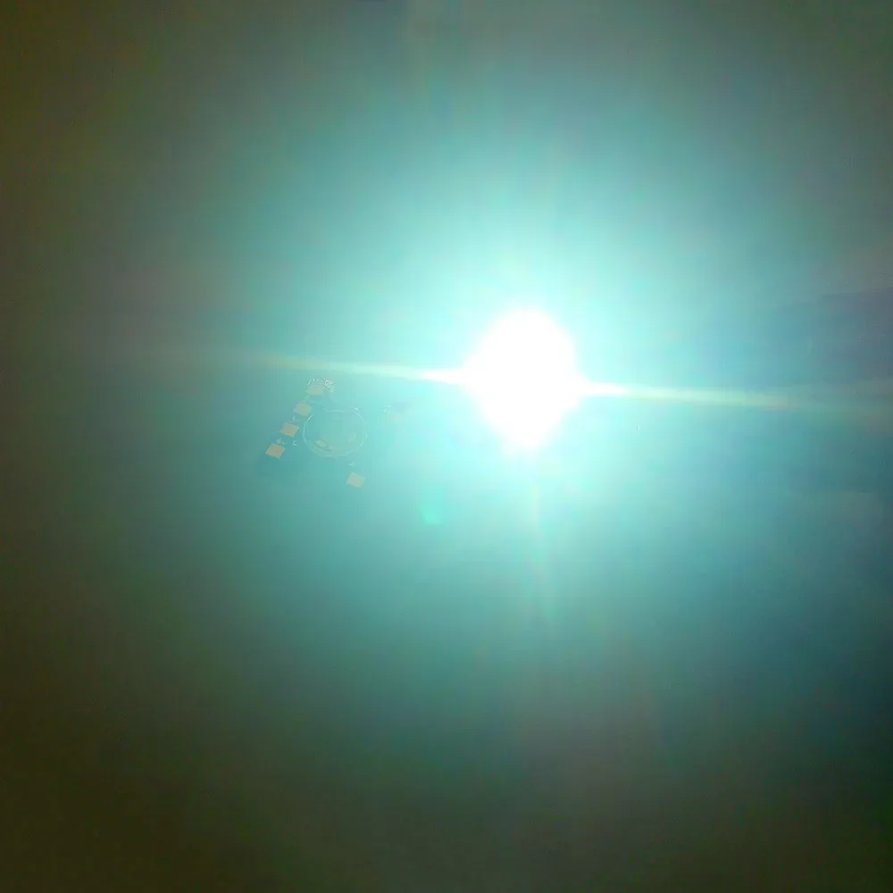 Яркий светодиодный чип COB 20 Вт 60 75 90 150 180 200 250 300 Холодный белый для сценического