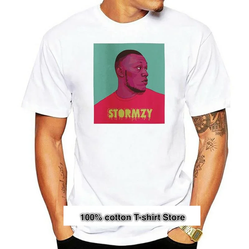 

Stormzy-Camiseta de música de Hip Hop Grime, camiseta de verano con problemas, Festival de Skepta, Merky Rap