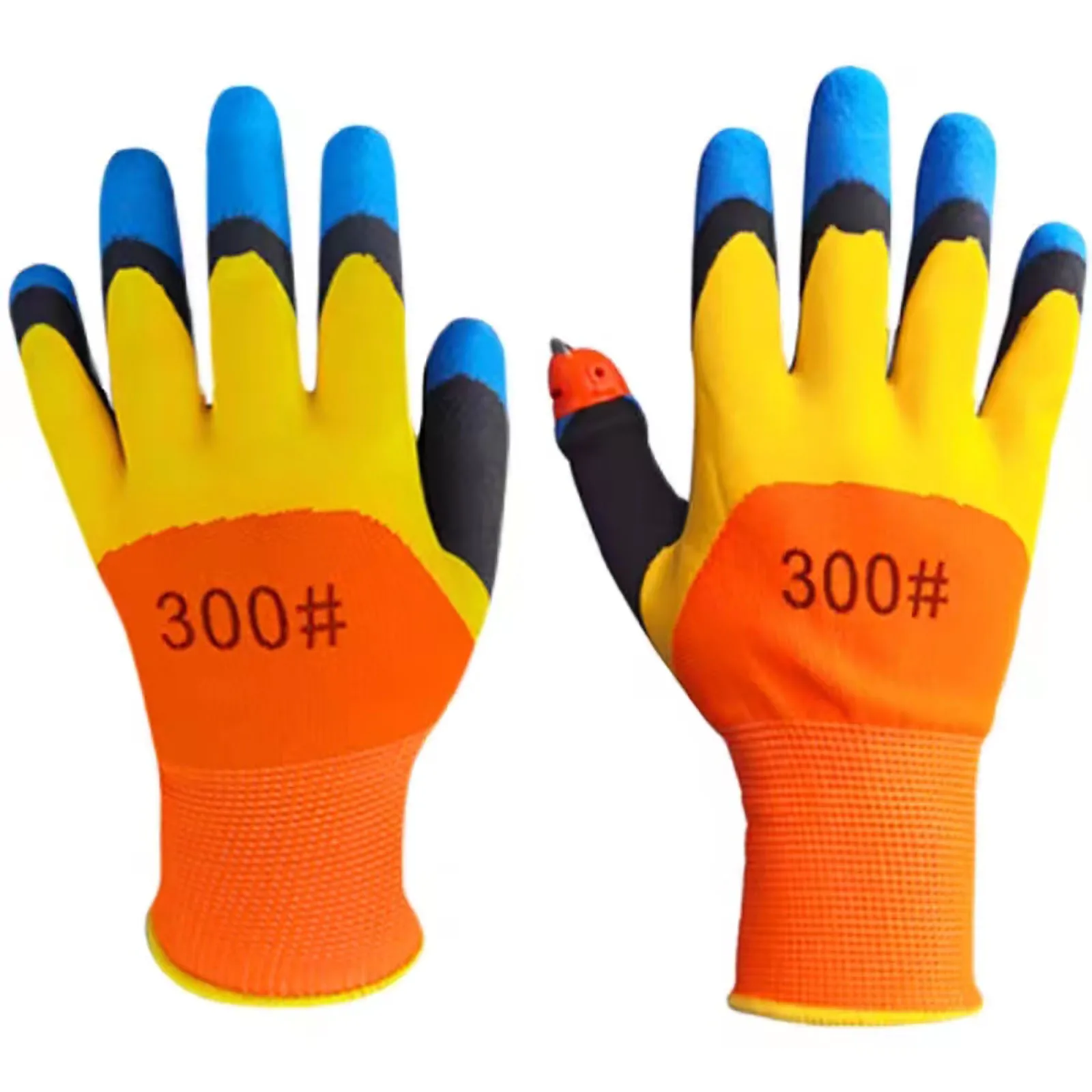 

1 пара, садовые перчатки с силиконовым ножом для большого пальца