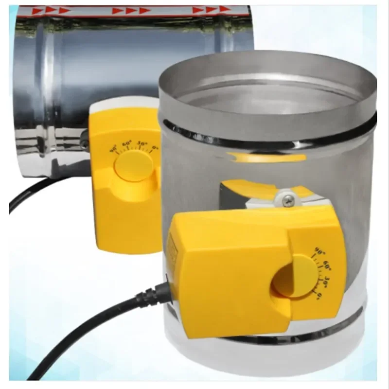 3 положения 220 В - Моторизованный демпфер 4n Возводы Hvac диаметр вентиляционного