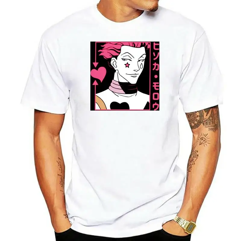 Футболка Hunter X мужская с коротким рукавом Предварительно сжатая хлопковая