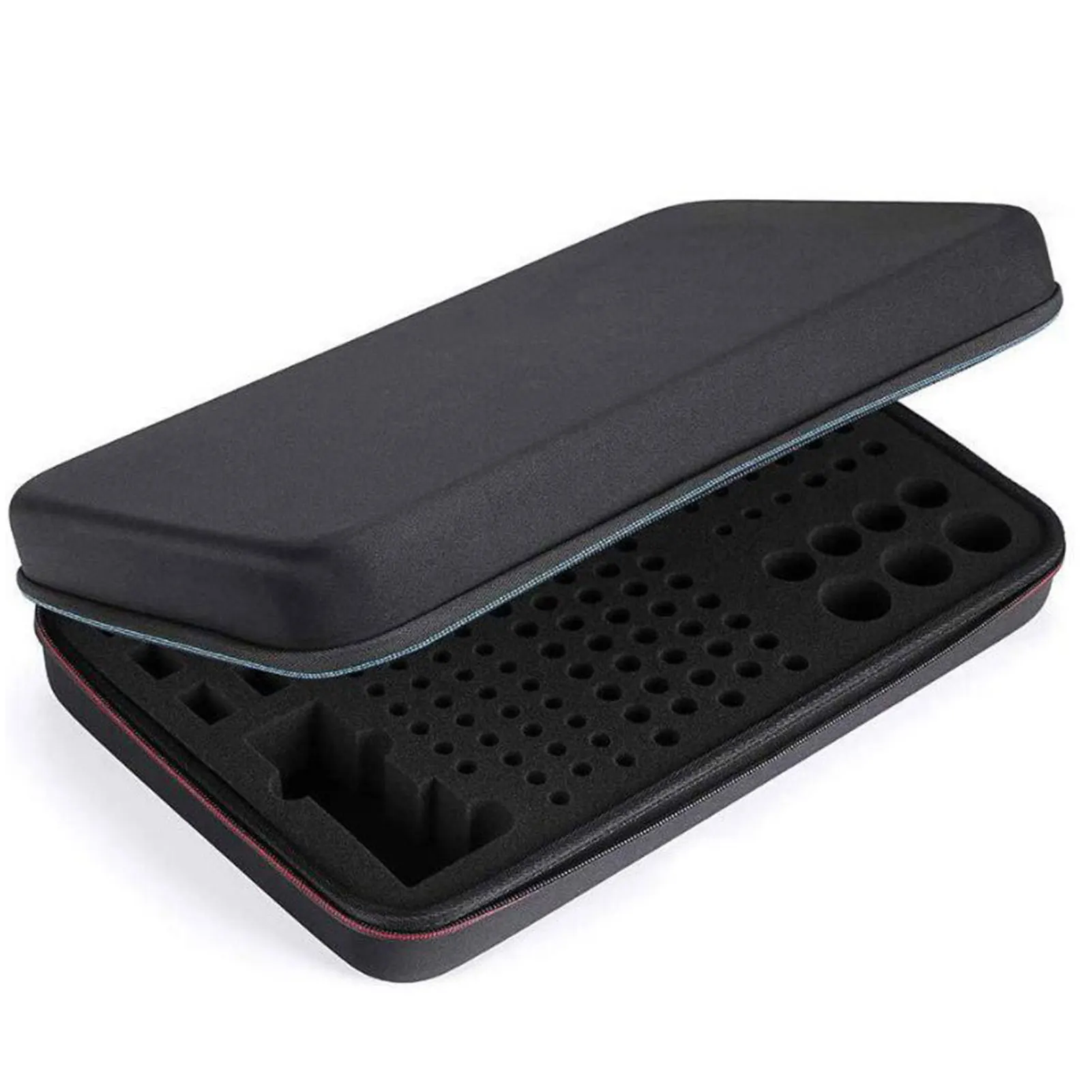 

Waterproof Battery Storage Case Hard Shell Battery Organizer Case Holds 147 Various Sizes Batteries AAA AA 9V C D Waterproof